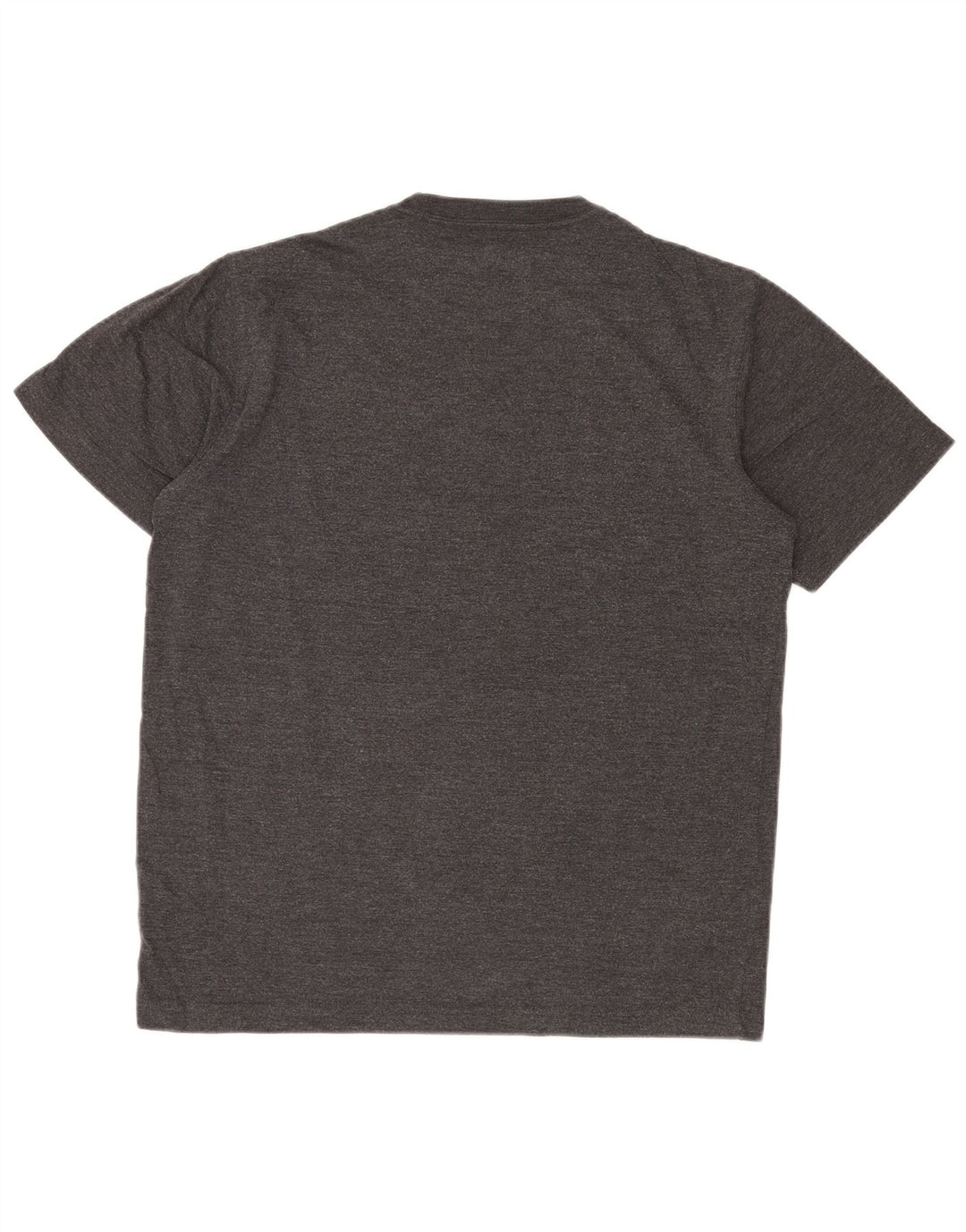 EDDIE BAUER Mens T-Shirt Top Medium Grey Flecked Cotton