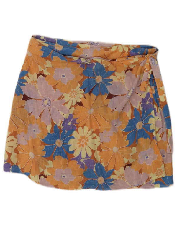 Fusta Wrap pentru femei Rip Curl Small W26 Multicolor Floral Bumbac