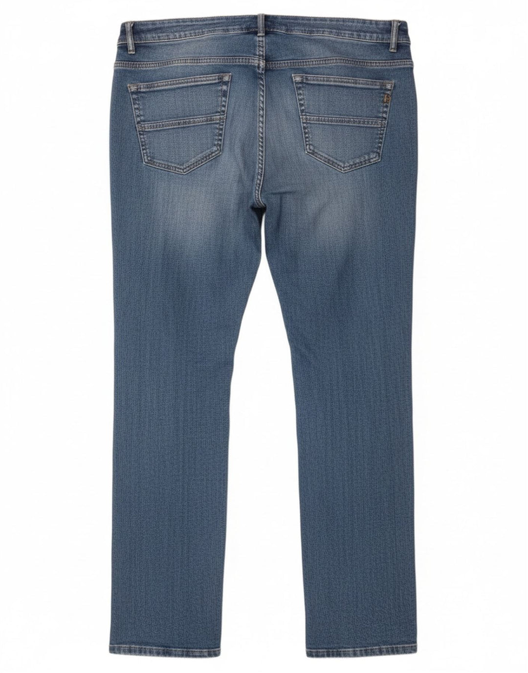 Dack's Mens Regular Fit Straight Jeans IT 52 XL W36 L33 Blue