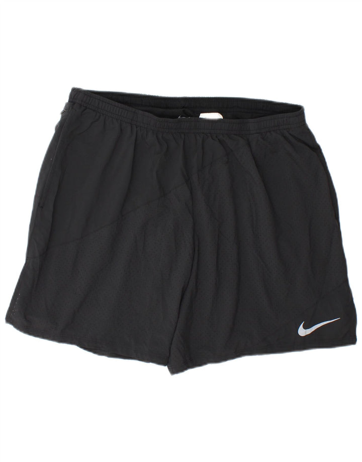 Nike Mens Dri Fit Sport Shorts XL  Black Polyester