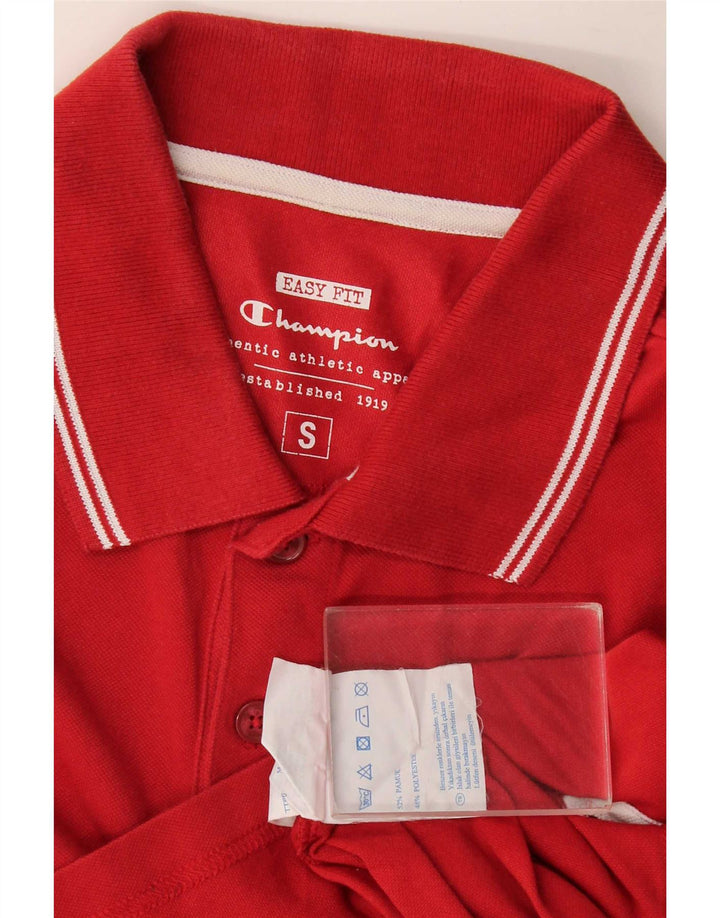 Polo da uomo Champion Small Red Striped