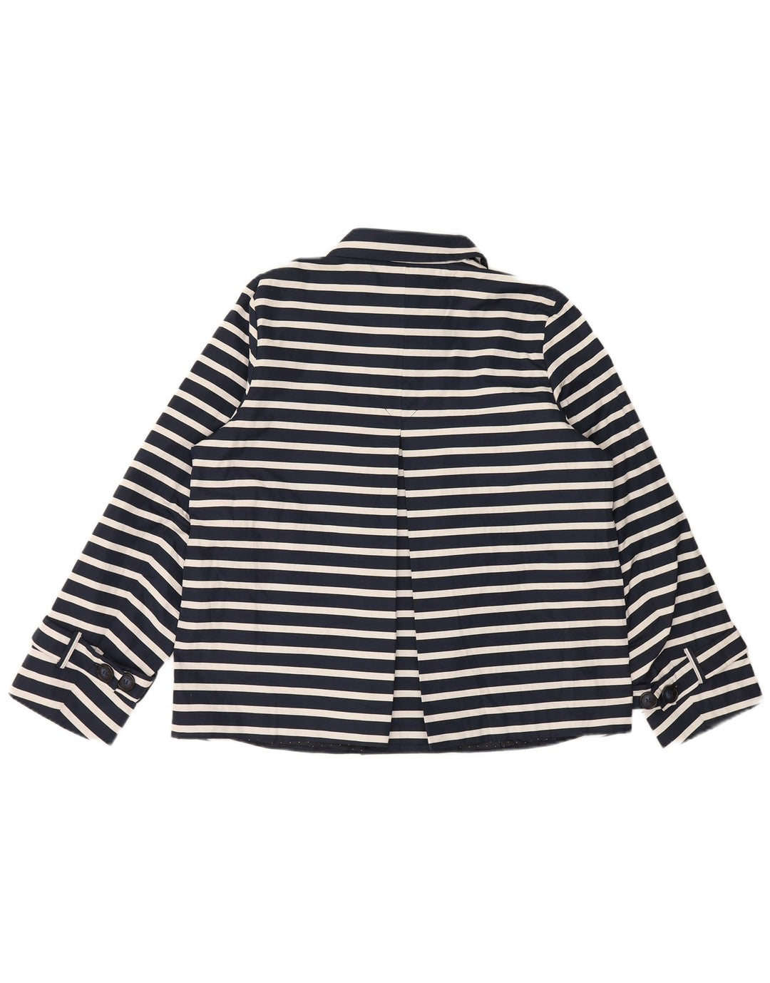 Persona By Marina Rinaldi Cappotto Doppio Petto da Donna Taglia 19 Small Navy Bl