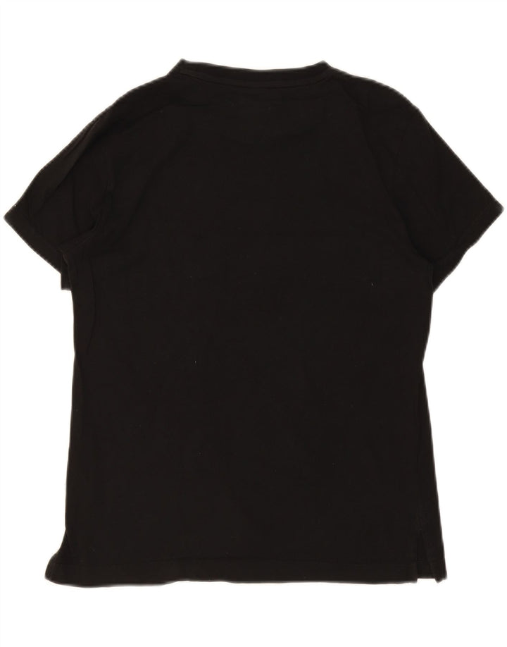 PUMA Womens Graphic T-Shirt Top UK 10 Small  Black Vintage Puma and Second-Hand Puma from Messina Hembry 