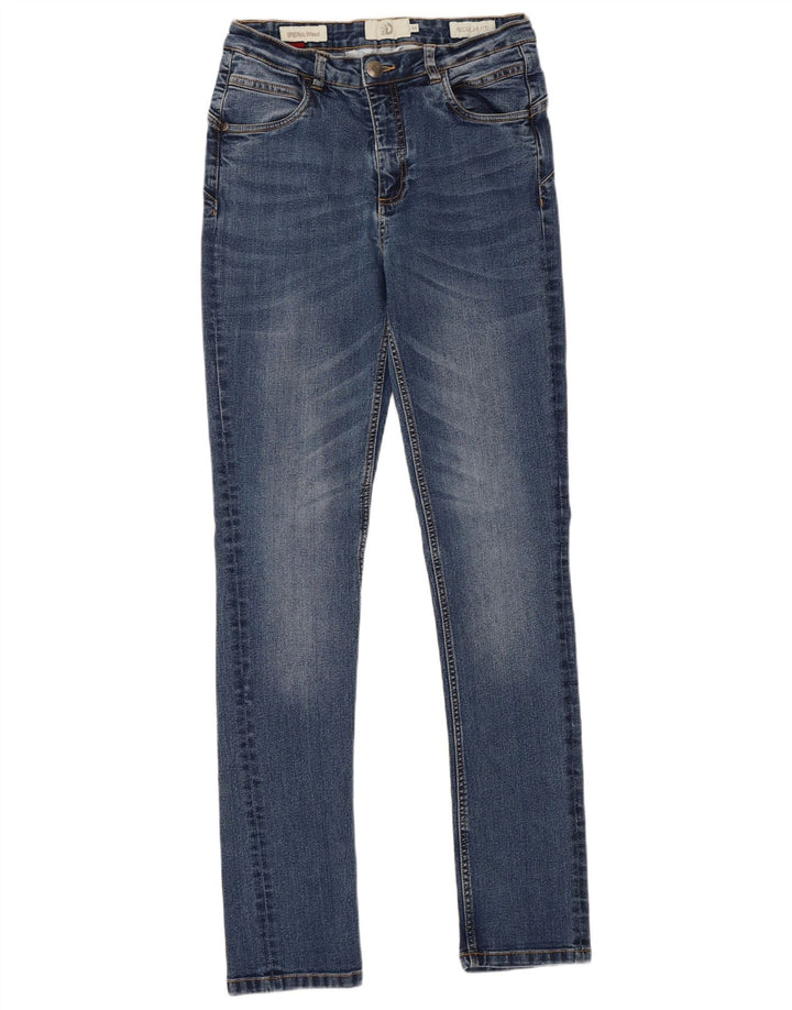 DACK'S Womens Regular Fit Skinny Jeans IT 44 Medium W28 L31 Blue Cotton