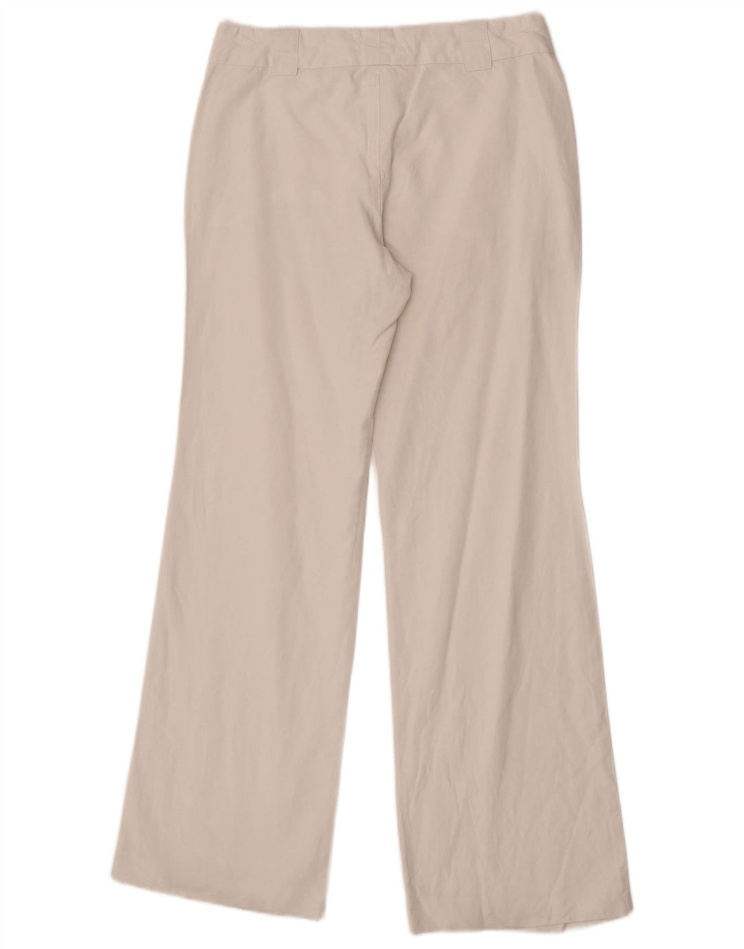 Alberto Aspesi Womens Blu Bootcut Suit Trousers IT 40 Small W27 L31 White