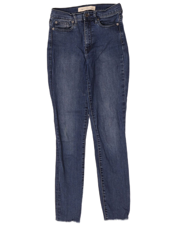 Gap Dame Super High Rise Skinny Jeans US 00 2XS W24 L27 Blå Bomuld