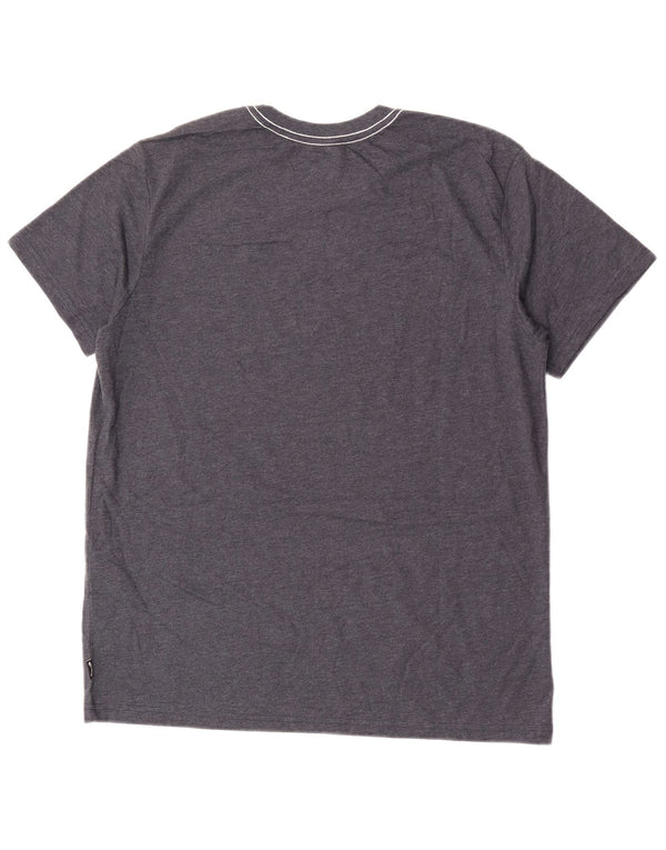Billabong Mens Graphic T-Shirt Top Medium Grey Cotton