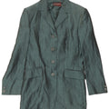 Misstwidd Dame Blazer Jacket IT 44 Medium Green Linen