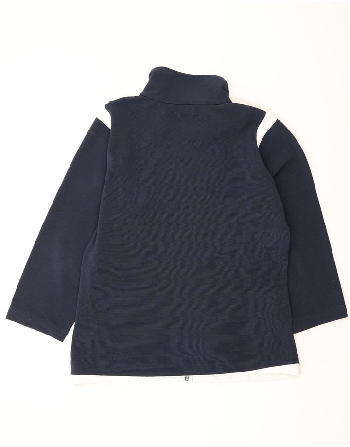 Kappa træningsdragt topjakke til kvinder UK 20 2XL Marineblå Colourblock Polyester