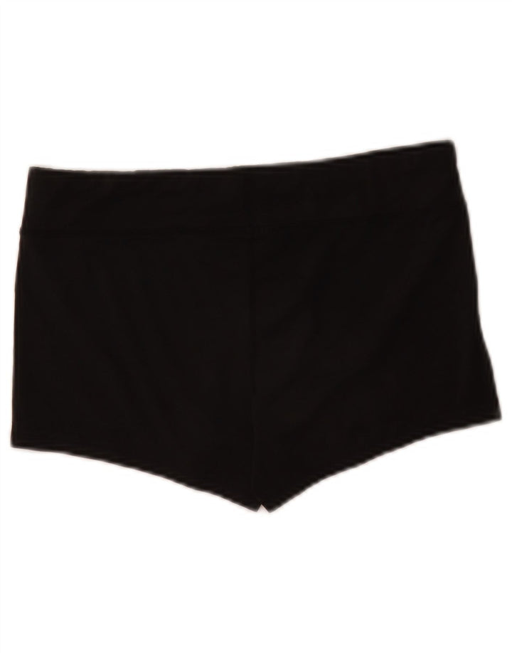 Nike Womens Dri Fit Sport Shorts UK 10 Small  Black Polyester