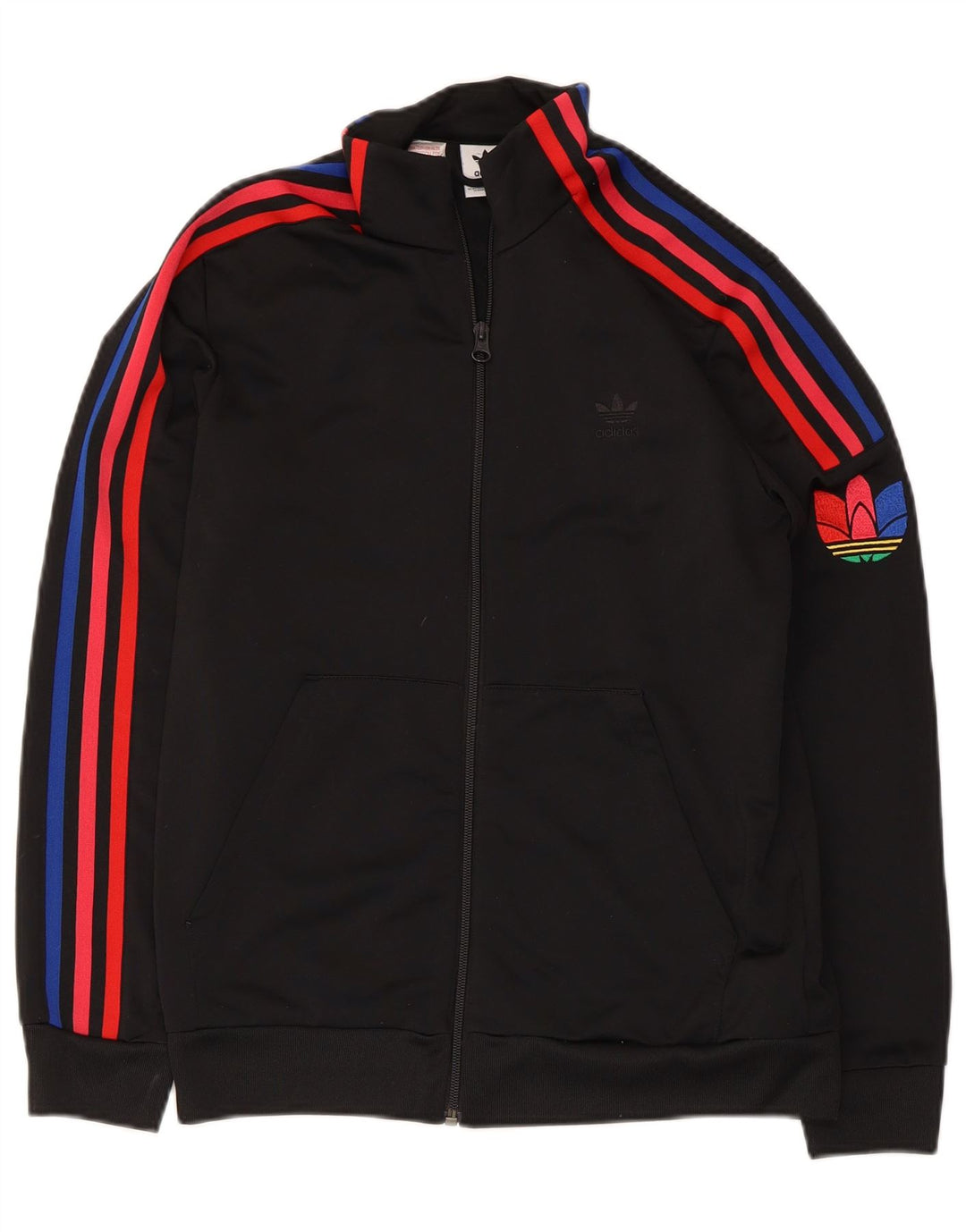Adidas Veste de Survêtement Graphique Garçon 13-14 Ans Noir Polyester
