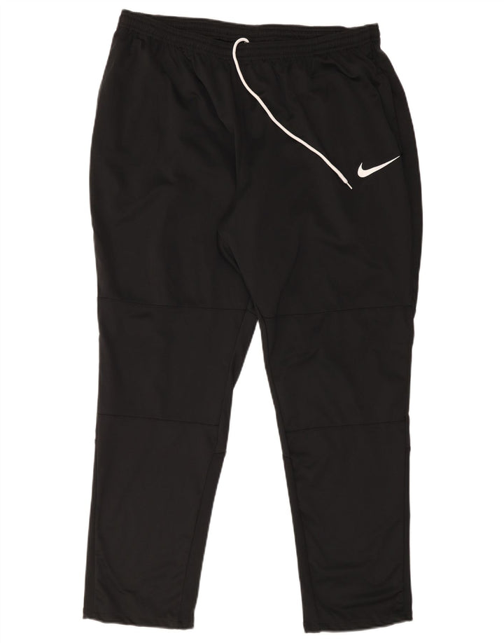 Nike herre Dri Fit træningsdragt bukser 2XL sort polyester