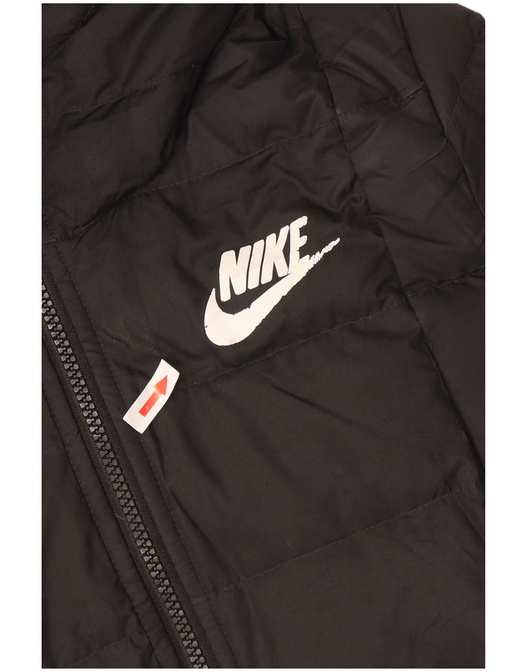 Damska wyściełana kurtka z kapturem i kapturem Nike UK 12, średnioszara
