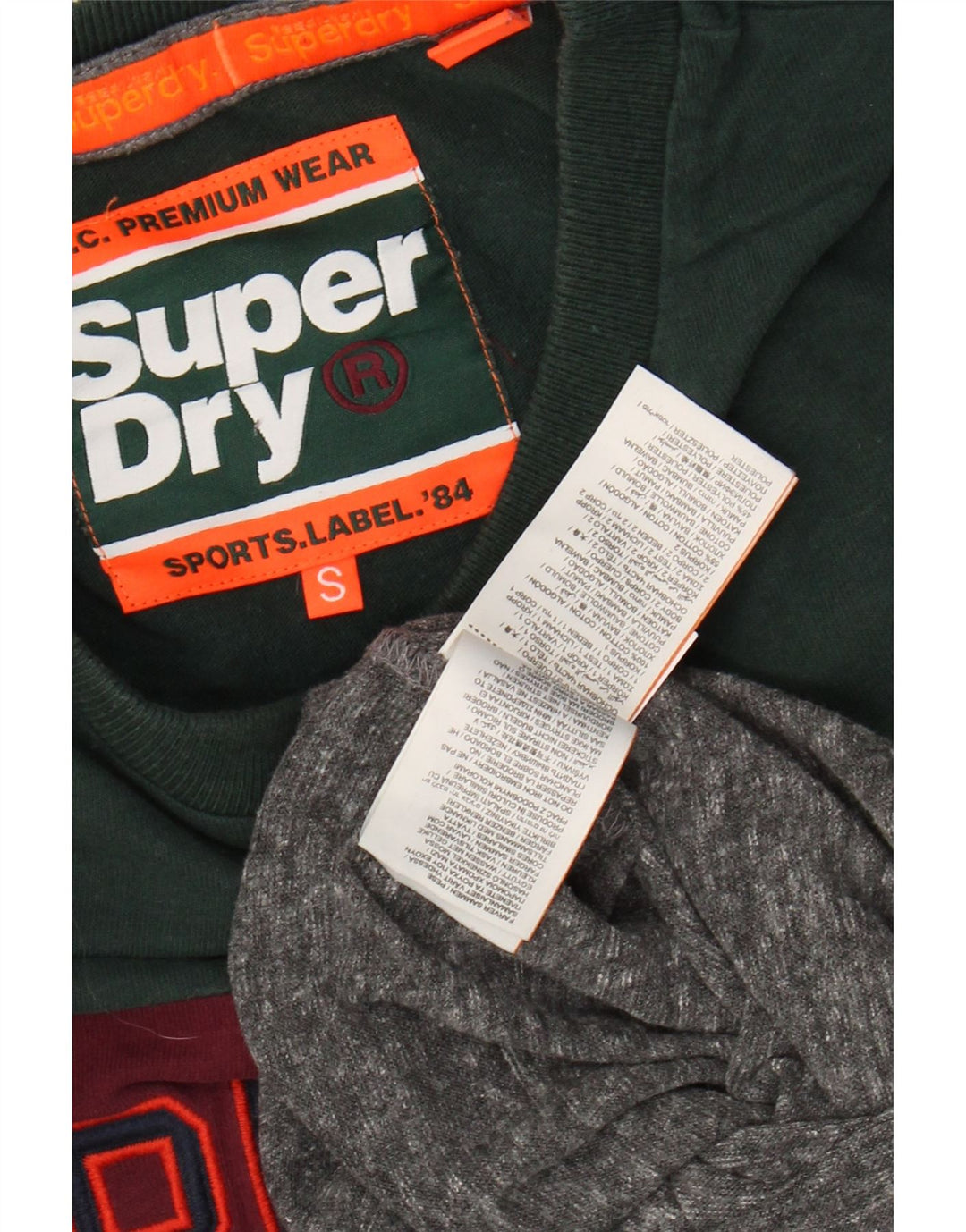 SUPERDRY Haut Graphique à Manches Longues Homme Multicolore Colourblock