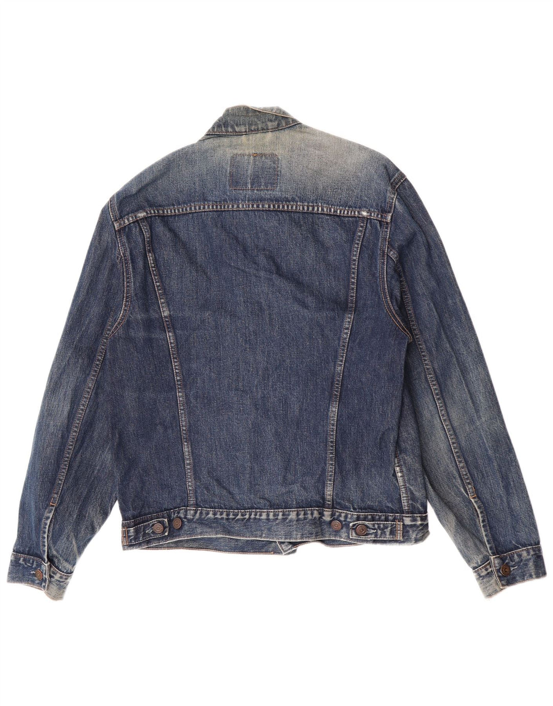 Levi's Mens 70503 Chaqueta Vaquera UK 40 Grande Algodón Azul