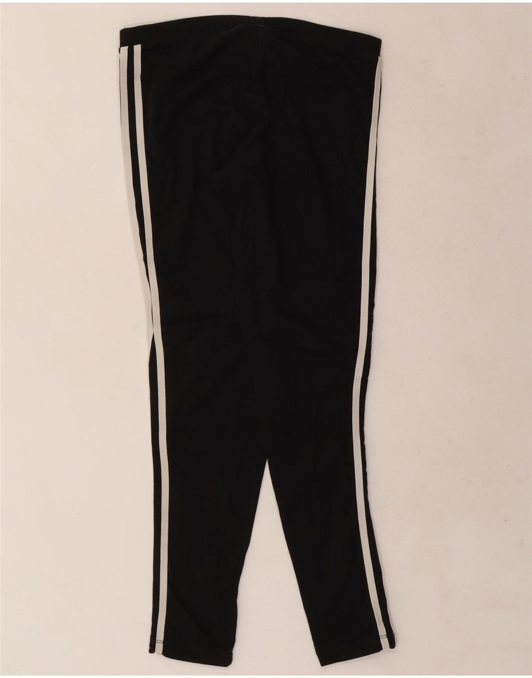Adidas Womens Leggings UK 14 Medium  Black Cotton