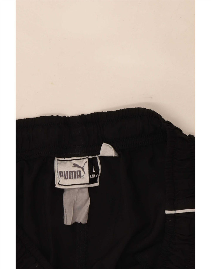 Puma Mens Sport Shorts Large Black Colourblock