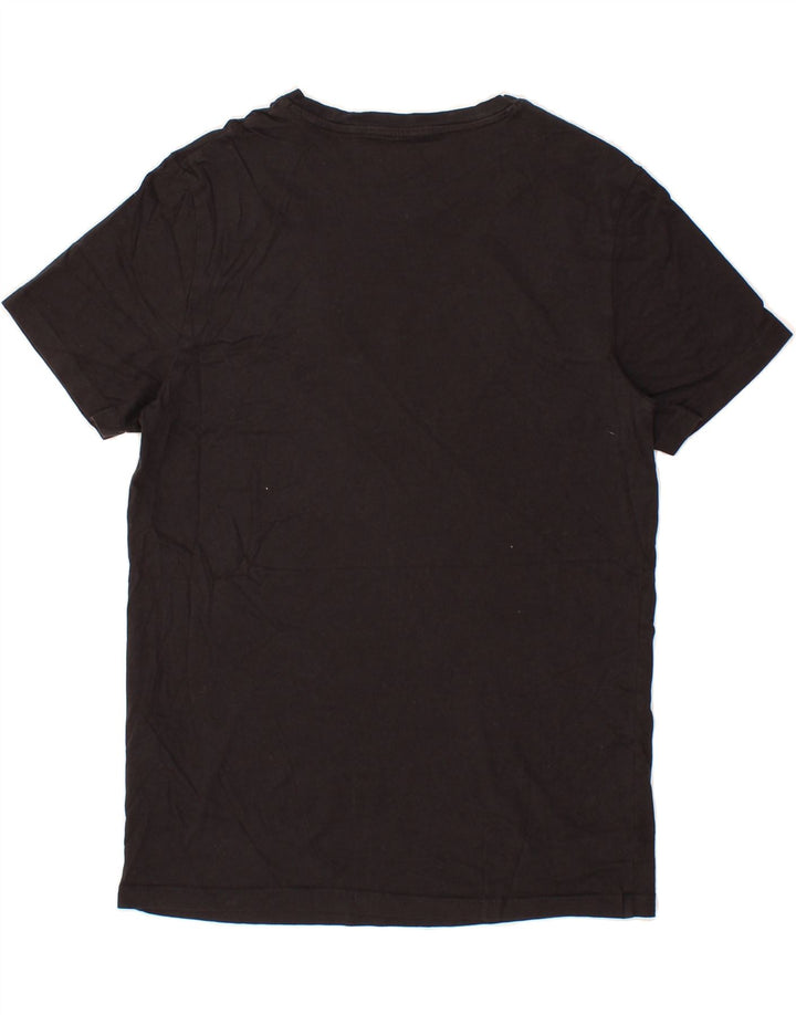 JACK & JONES Mens Graphic T-Shirt Top Medium Black Cotton Vintage Jack & Jones and Second-Hand Jack & Jones from Messina Hembry 