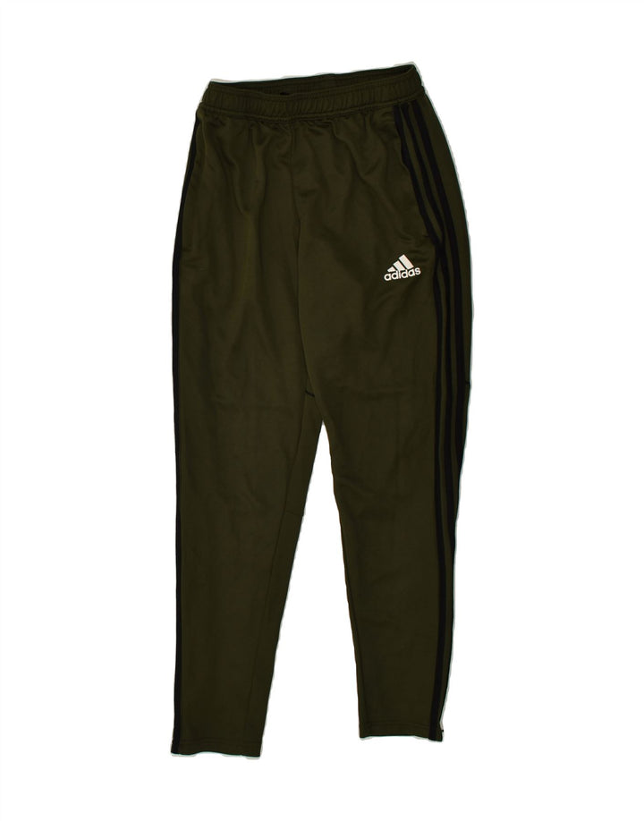 ADIDAS Mens Tracksuit Trousers Small Green Polyester | Vintage Adidas | Thrift | Second-Hand Adidas | Used Clothing | Messina Hembry 