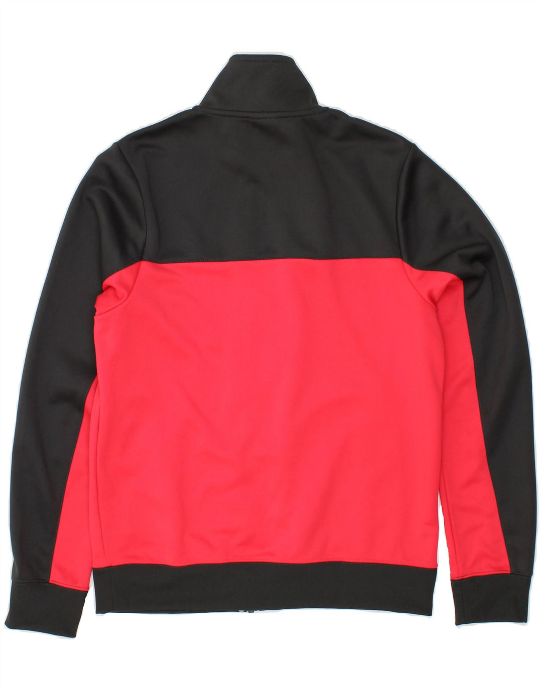 NIKE Mens Tracksuit Top Jacket Small Red Colourblock Polyester Vintage Nike and Second-Hand Nike from Messina Hembry 