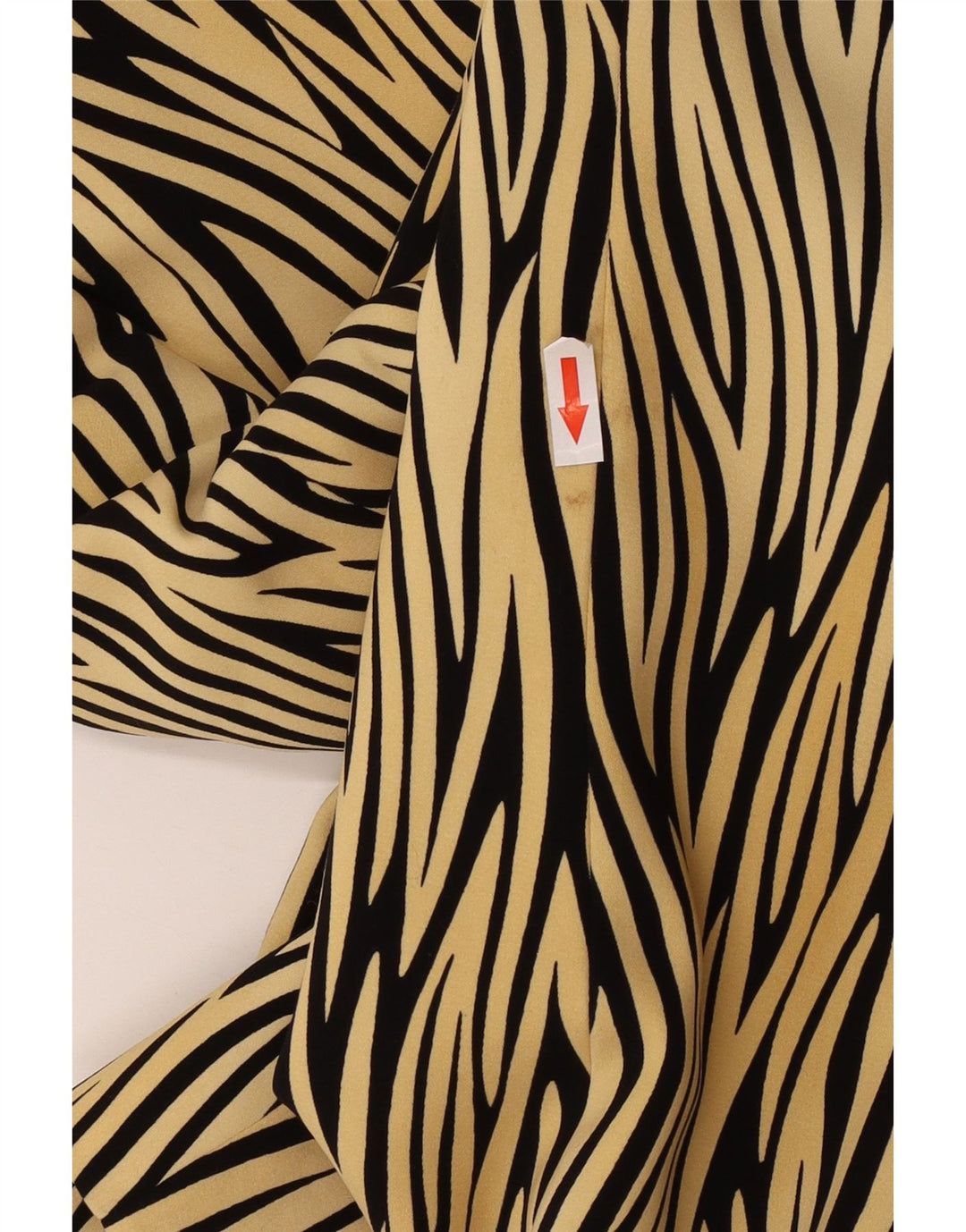 Basler Chaqueta tipo blazer de 1 botón para mujer Reino Unido 44 Estampado animal amarillo mediano