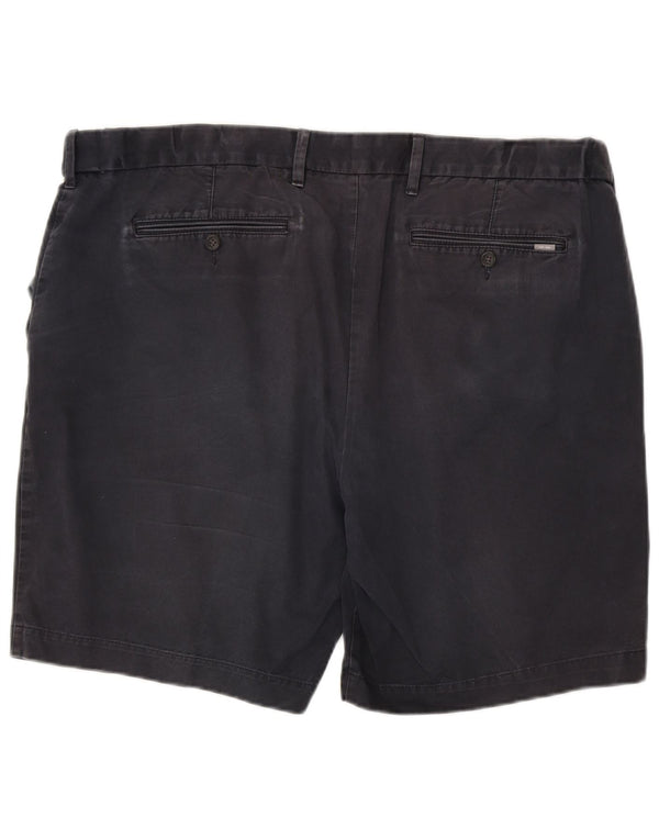 Marks & Spencer Herre Chino Shorts W44 2XL Marineblå Bomuld