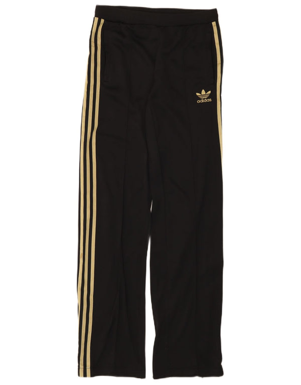Adidas Pantalon de survêtement pour femme UK 8 Small Noir Nylon