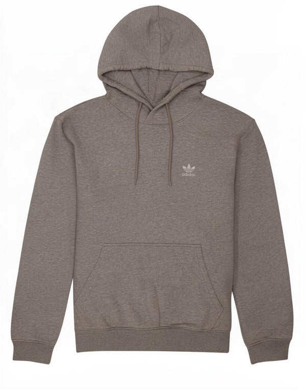 Adidas Mens Hoodie Jumper Small Grey Flecked