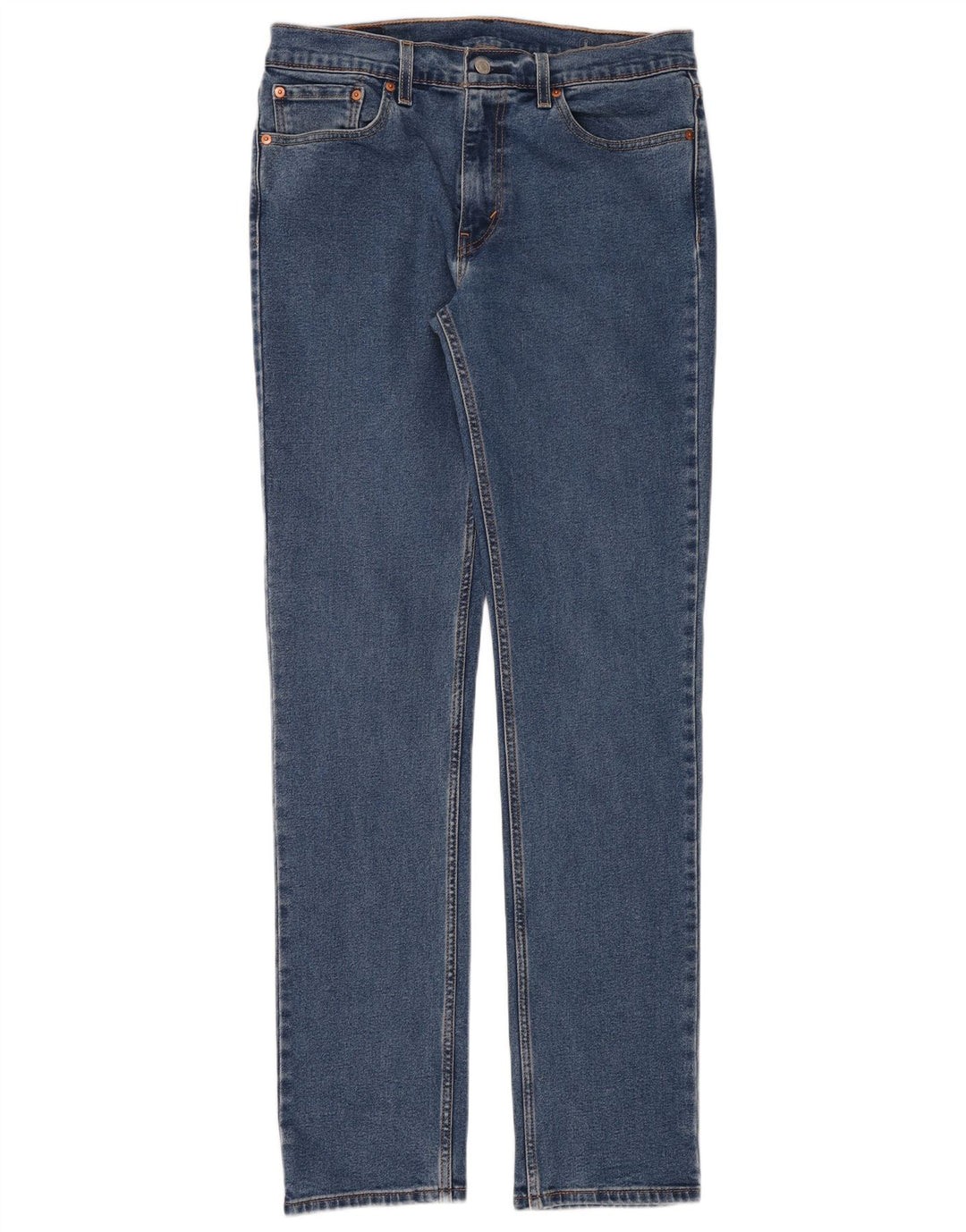 Levi's Herre 511 Slim Jeans W32 L34 Blå Bomuld