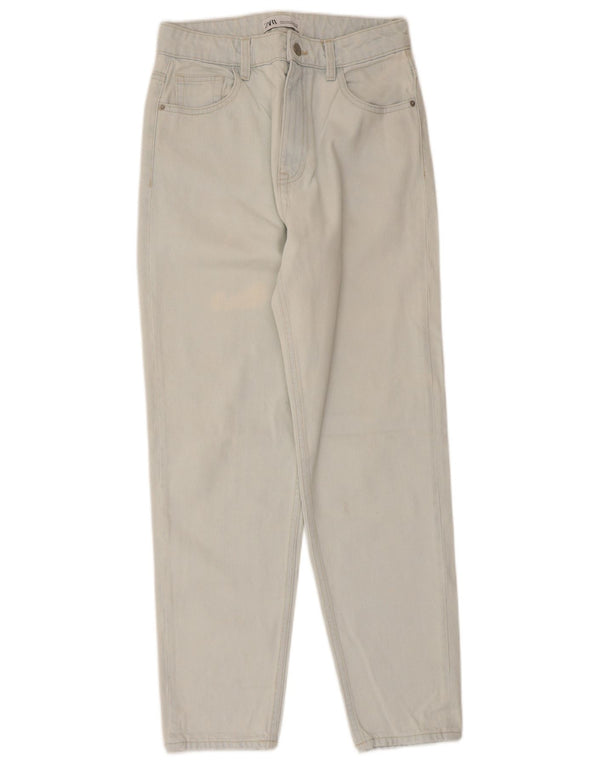 Zara Womens Tapered Jeans EU 36 XS W26 L27 Blå Bomuld
