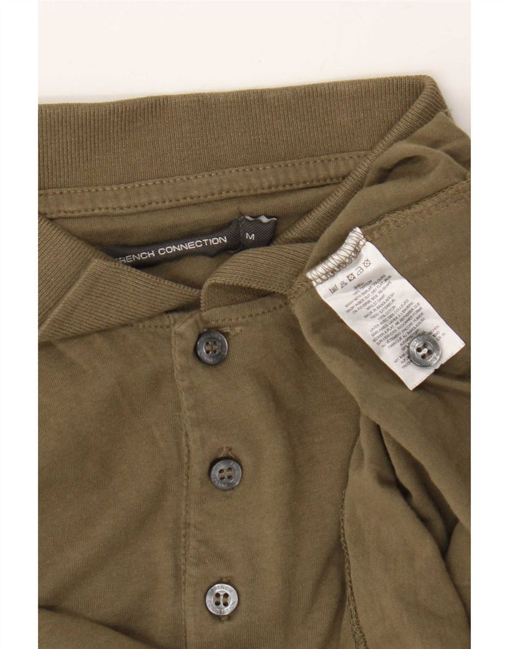 French Connection Langærmet Regular Fit Polo Shirt Medium Khaki til mænd