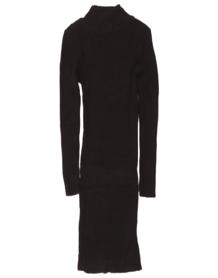 Lipsy Womens Jumper Dress UK 10 Small  Black