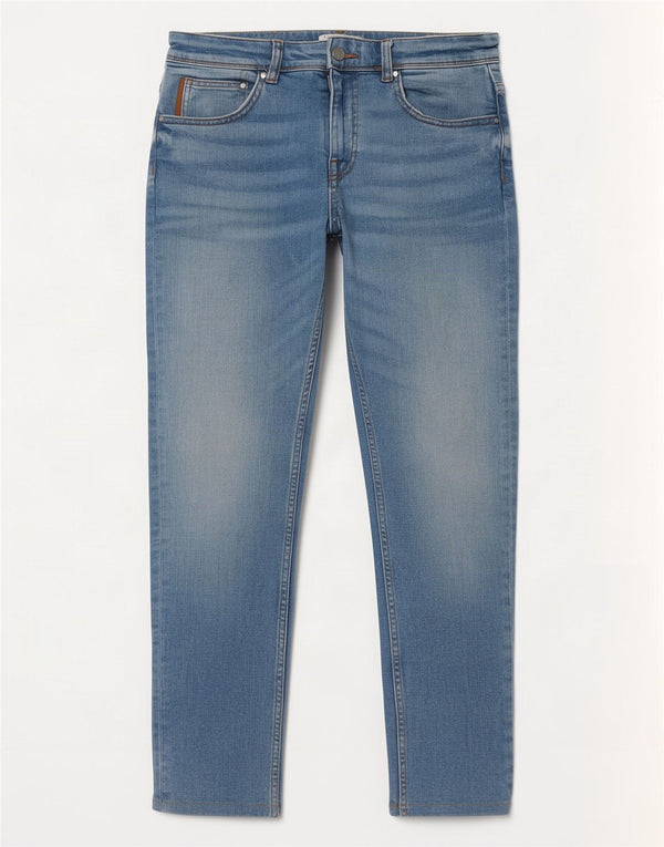 Zara Mens Slim Jeans EU 42 Large W32 L30 Blue Cotton