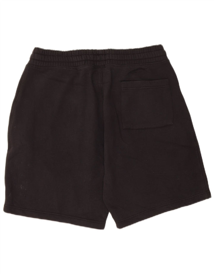 JACK WILLS Mens Sport Shorts Large  Black Cotton