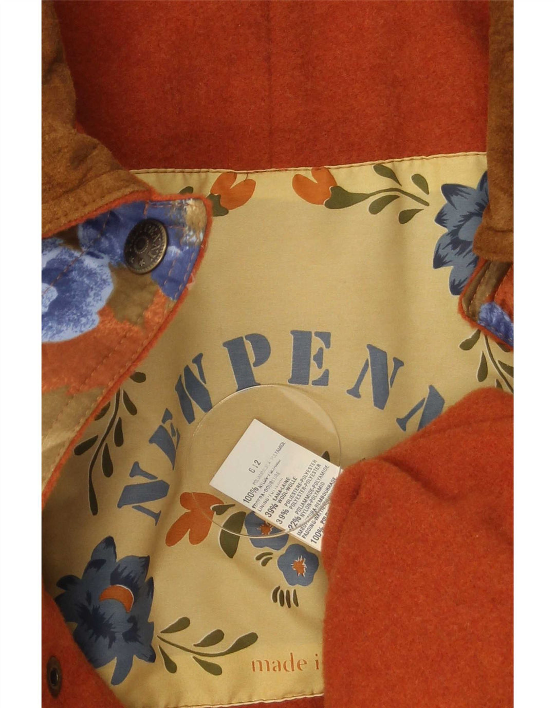 Soprabito oversize da donna Newpenny IT 42 medio floreale multicolore
