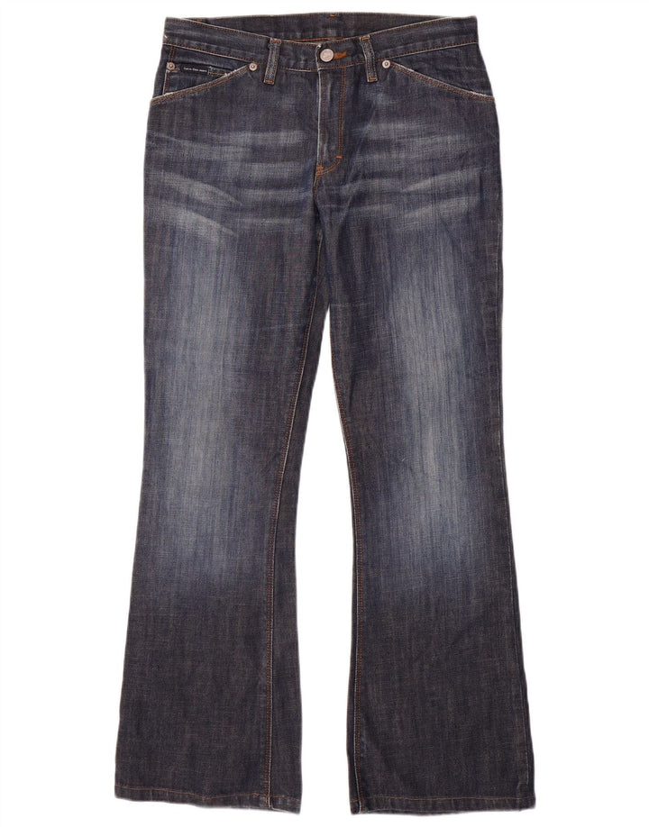 Calvin Klein Womens Bootcut Jeans W28 L29 Navy Blue