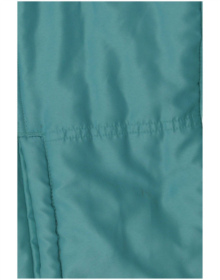 WEIRD FISH Womens Padded Gilet UK 14 Large Turquoise Polyester