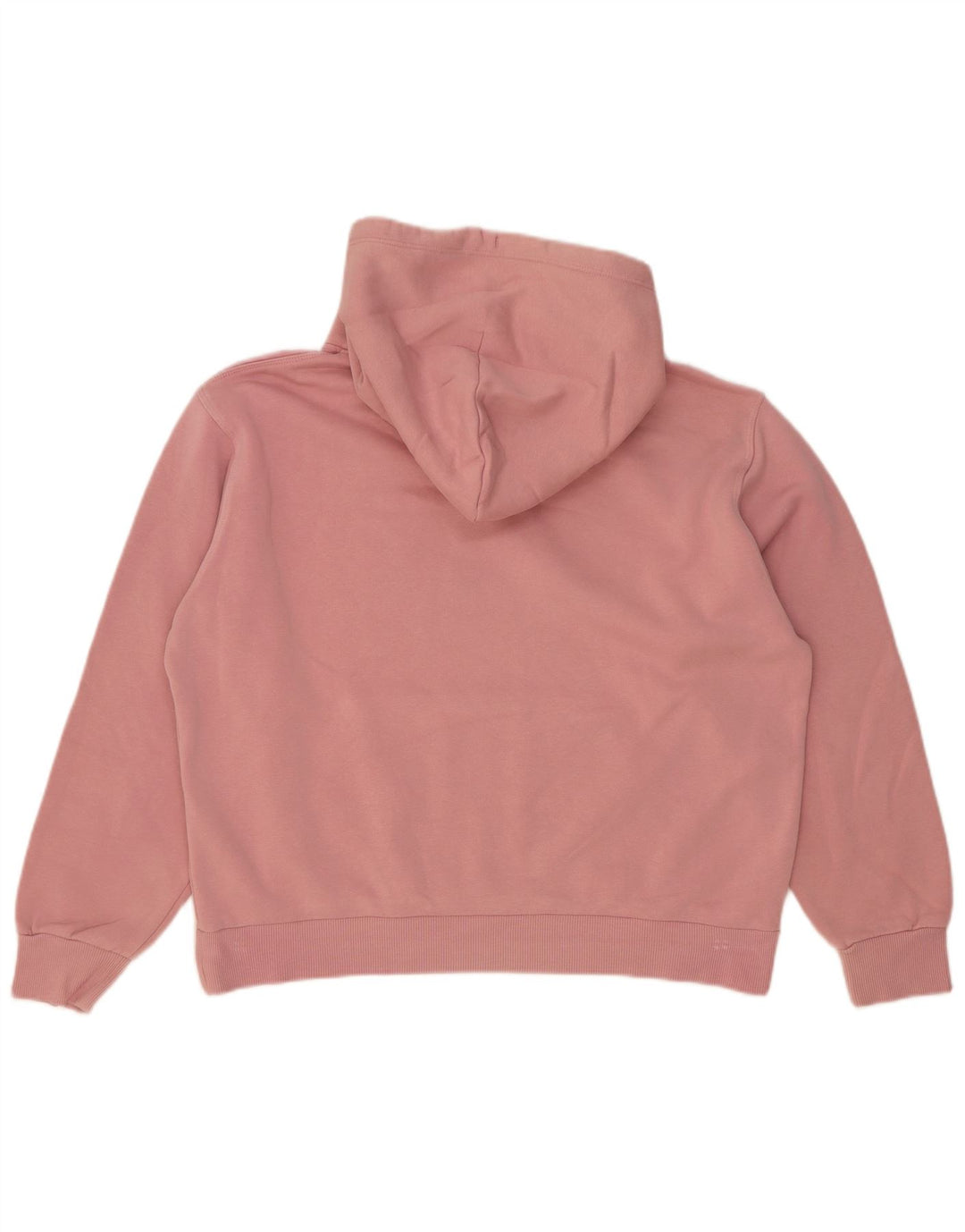 Maglione oversize con cappuccio da donna Converse UK 14 cotone rosa medio