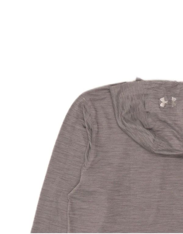Under Armour Haut de Survêtement de Compression à Capuche Homme 2XL Gris Sports