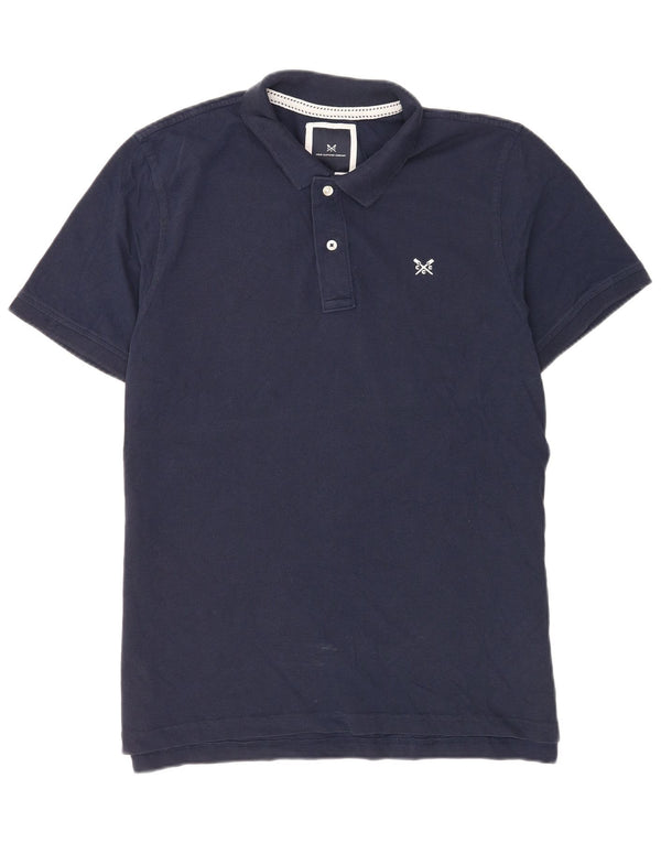 Besætningstøj Herre kortærmet poloshirt XL marineblå bomuld