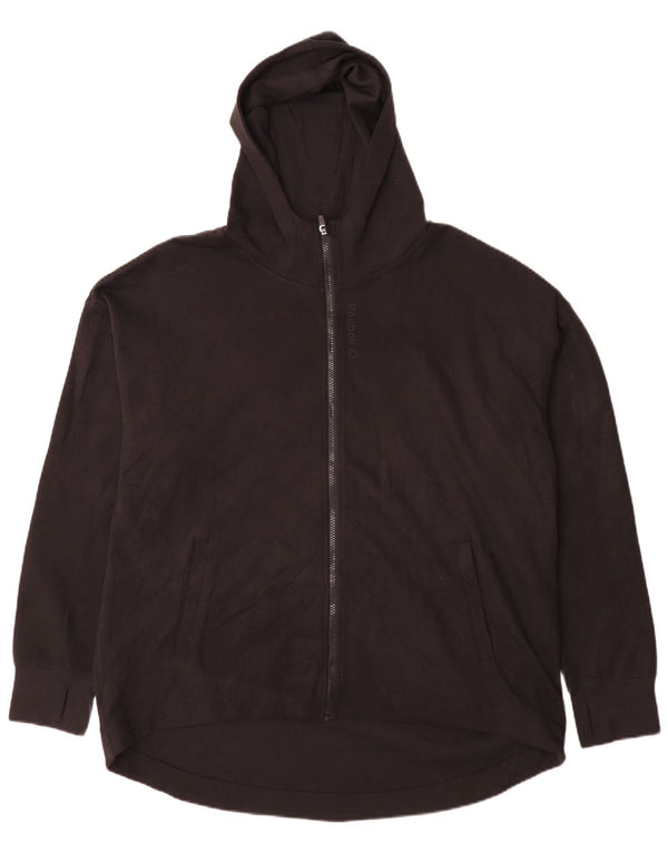Reebok Sweat à capuche zippé pour homme 3XL Noir Coton