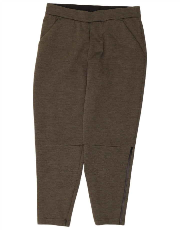 Adidas Mens Climalite Tracksuit Trousers Large Khaki Flecked