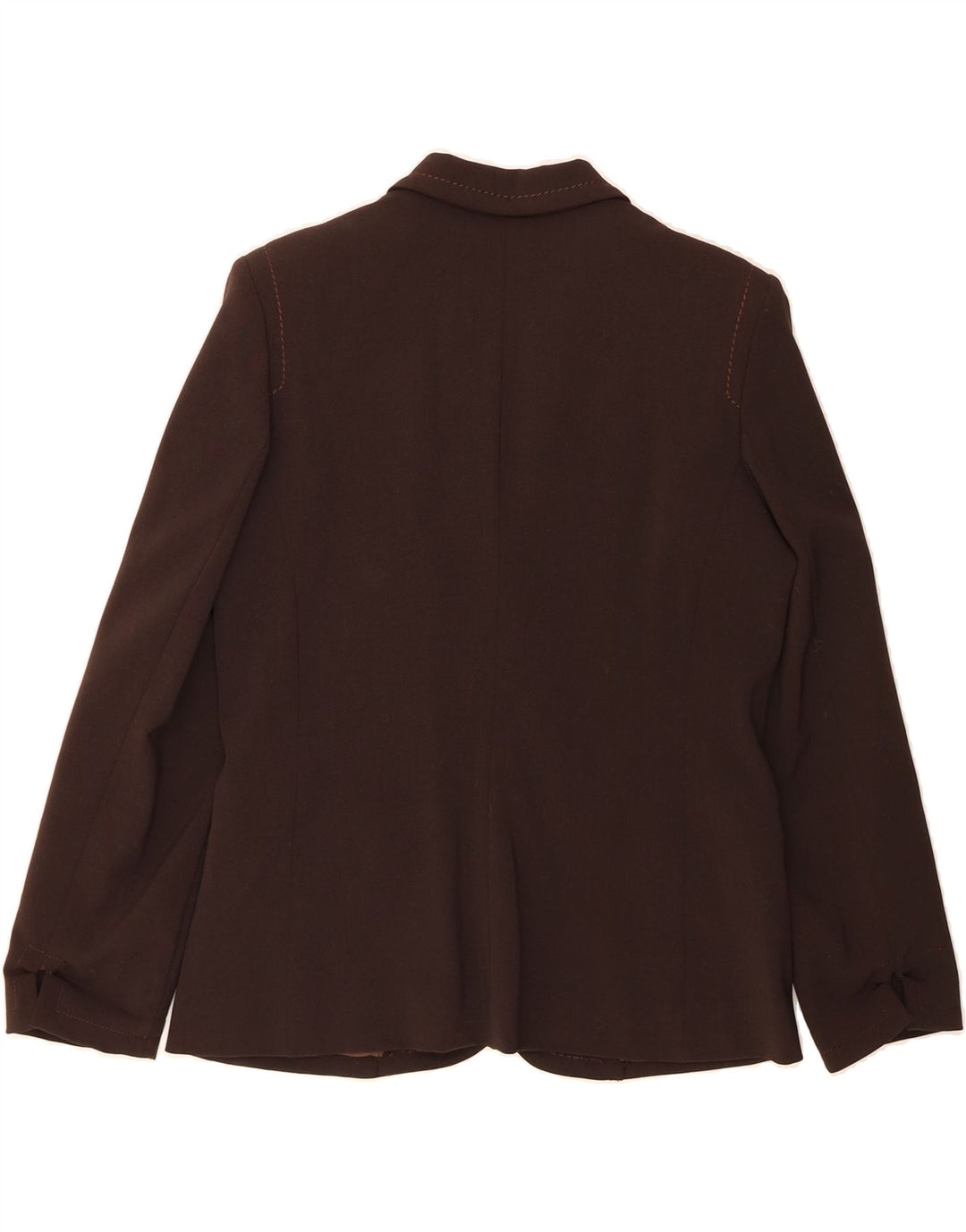 ROCCOBAROCCO Womens 2 Button Blazer Jacket IT 48 XL Brown Polyester Vintage Roccobarocco and Second-Hand Roccobarocco from Messina Hembry 