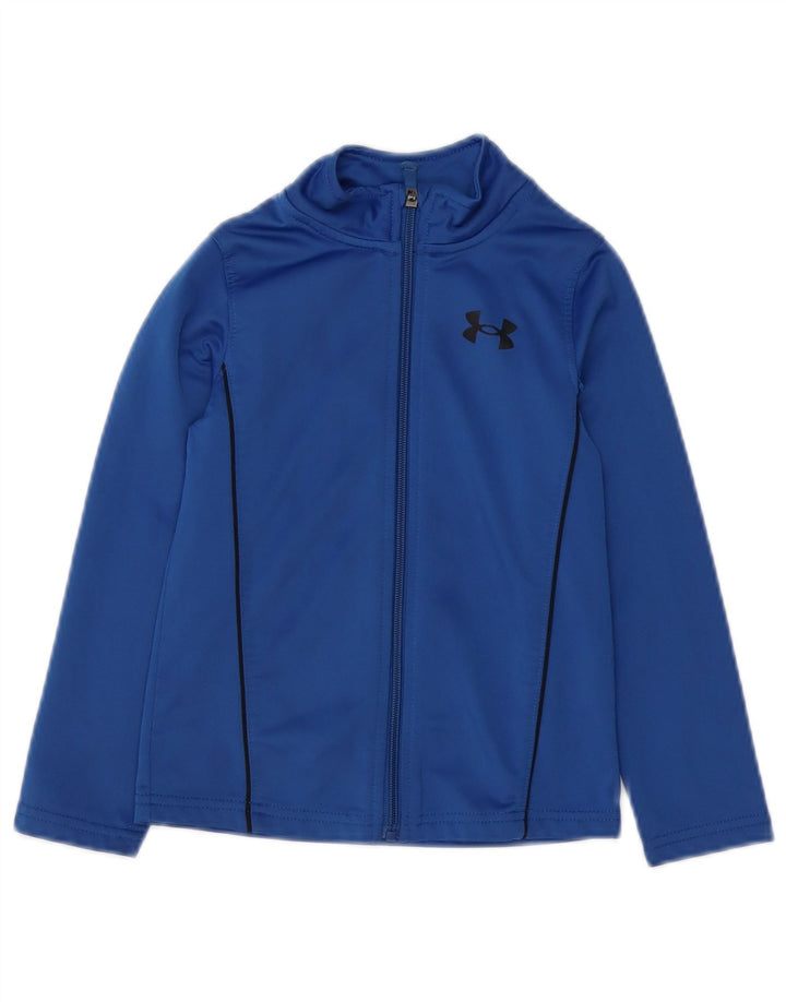 Under Armour Chaqueta de chándal para niño 4-5 años Azul Poliéster