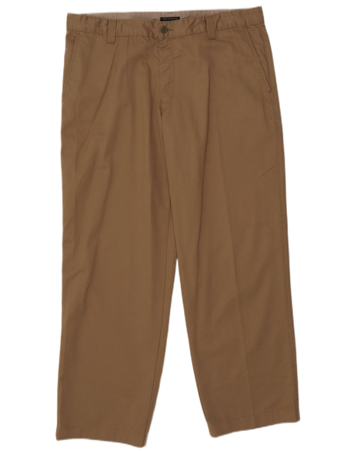 Dockers Mens Straight Chino Trousers W38 L32 Beige