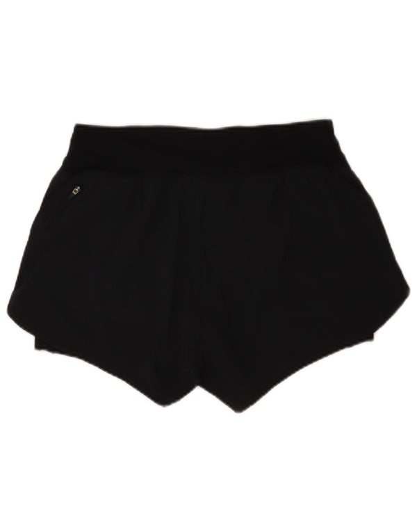 Shorts esportivos femininos Nike Dri Fit UK 12 poliéster azul marinho médio