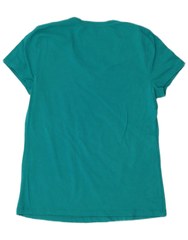 Nautica Camiseta para mujer Top UK 12 Algodón verde medio