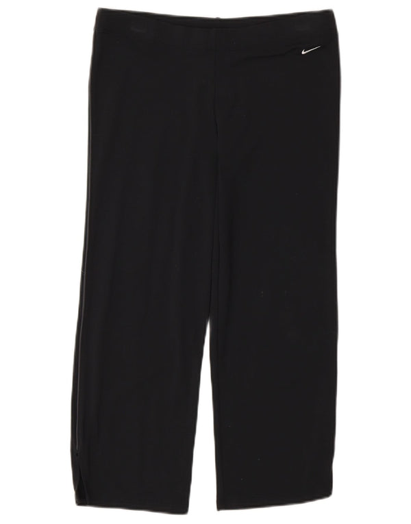 Nike Pantalon de survêtement Dri Fit Capri pour femme UK 8/10 Petit Noir