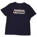 Puma Mens Graphic T-Shirt Top Large Navy Blue Cotton