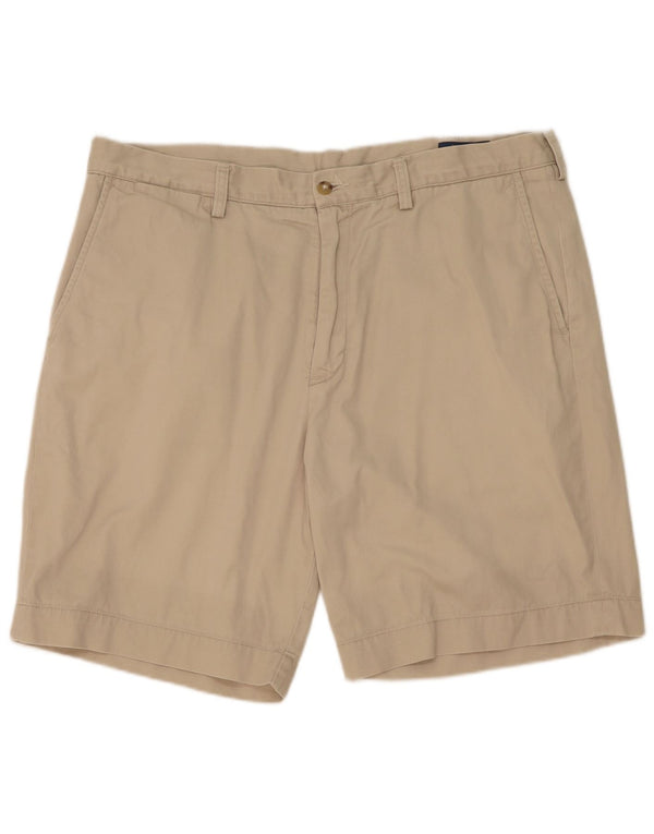 Polo Ralph Lauren Mens Chino Shorts W36 Large Beige Cotton